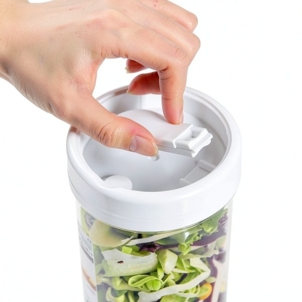 Salad Shaker Cup 760ml by Genérico Portable Leakproof Container-8